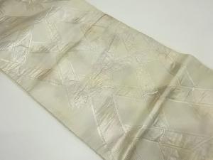 アンティーク　光悦垣模様織り出し暈し袋帯（材料）